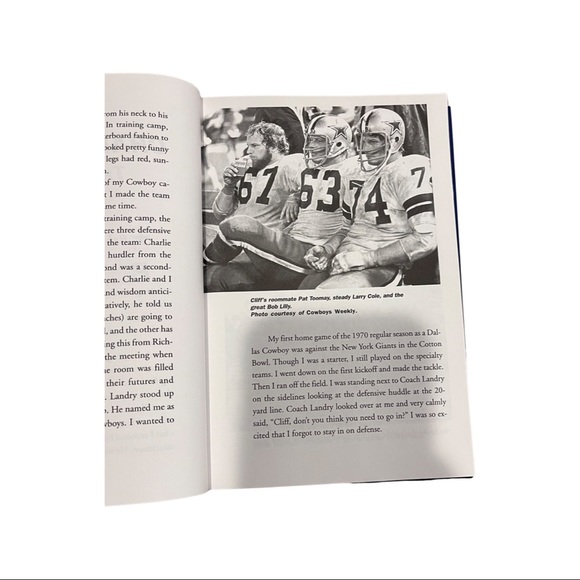 Tales from the Dallas Cowboys : Autographed Copy : Charlie Waters Cliff Harris - Picture 3 of 5